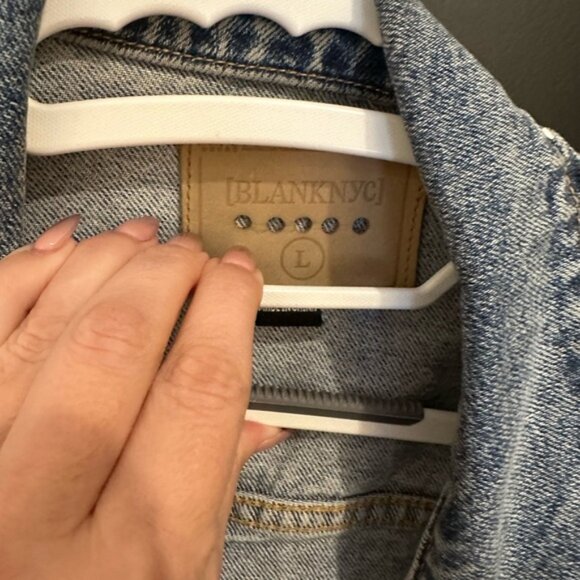 Blank NYC Light Blue Denim Jacket - Picture 2 of 4